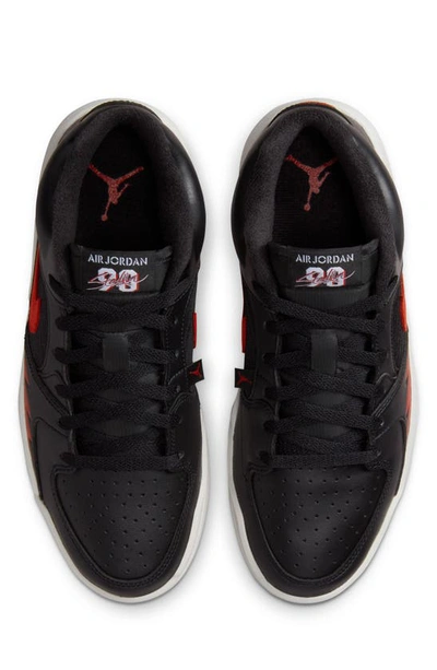 Shop Jordan Stadium 90 Sneaker In Black/ Gym Red/ White/ Sail
