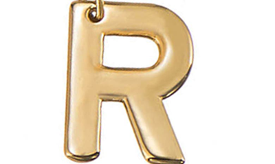 Ettika Initial Pendant Necklace In Gold - R