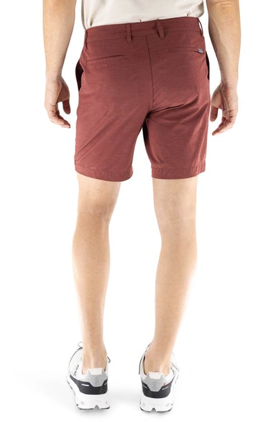 Devil-dog Dungarees 8" Hybrid Shorts In Port