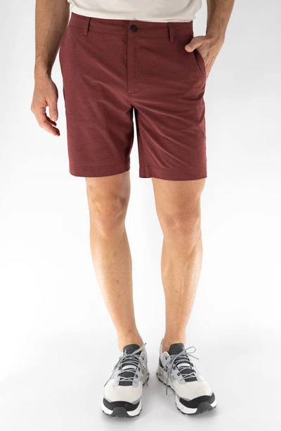 Devil-dog Dungarees 8" Hybrid Shorts In Port