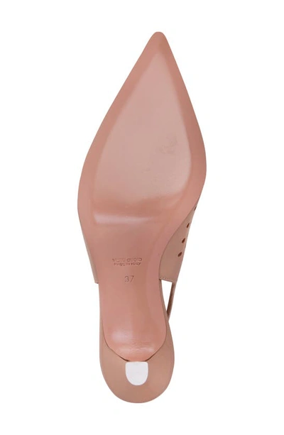 Beautiisoles Flynn Slingback Pointed Toe Pump In Brown