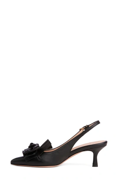 Shop Beautiisoles Fiorella Slingback Pointed Toe Pump In Black