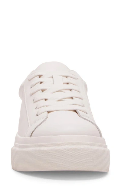 Shop Blondo Venna Waterproof Sneaker In White Leather