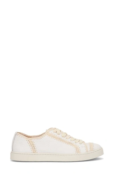 Shop Frye Ivy Crochet Low Top Sneaker In White