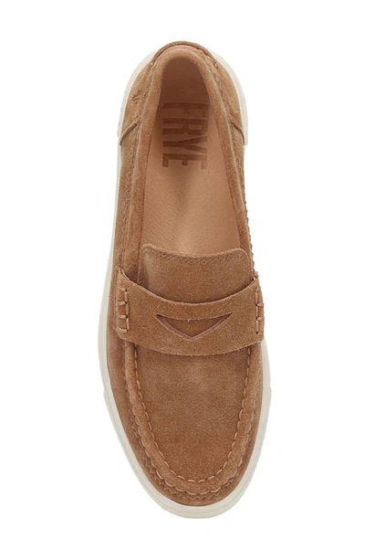 Shop Frye Ivy Sneaker Loafer In Almond