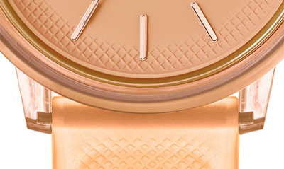 Shop Lacoste L12.12 Silicone Strap Watch, 36mm In Orange