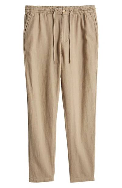 Shop Rails Callum Cotton & Linen Pants In Barley