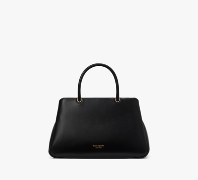 Shop Kate Spade Grace Satchel In Black