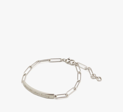 Shop Kate Spade Silver Lining Id Bracelet