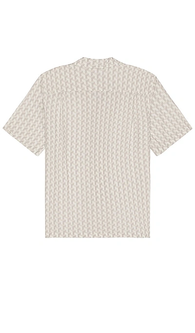 Shop Rag & Bone Printed Avery Shirt In 白色几何图案