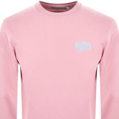 Shop Billionaire Boys Club Arch Logo Sweatshirt Pink