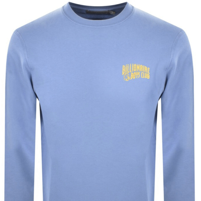 Shop Billionaire Boys Club Arch Logo Sweatshirt Blue