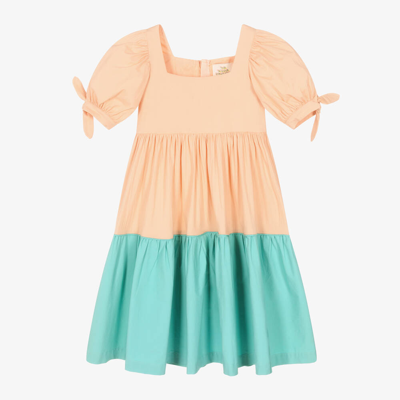 Shop The Middle Daughter Teen Girls Pink & Blue Cotton Dress