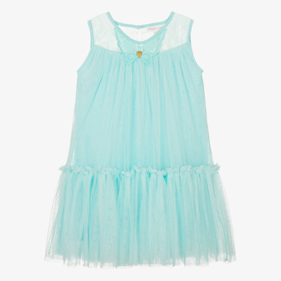 Shop Angel's Face Teen Girls Aqua Blue Tulle Dress