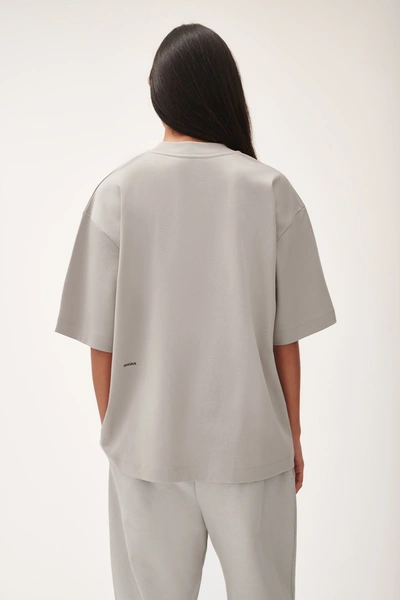 Pangaia Dna Oversized T-shirt In Stone