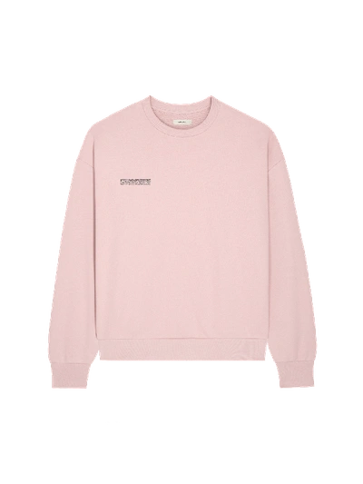 Shop Pangaia 365 Midweight Sweatshirt In Magnolia Pink