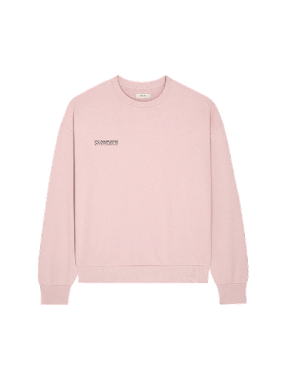 Pangaia Womens 365 Midweight Sweatshirt In Magnolia Pink