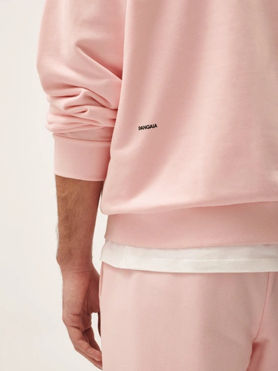 Shop Pangaia 365 Midweight Sweatshirt In Magnolia Pink