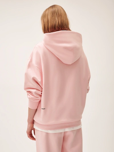 Shop Pangaia 365 Midweight Hoodie In Magnolia Pink