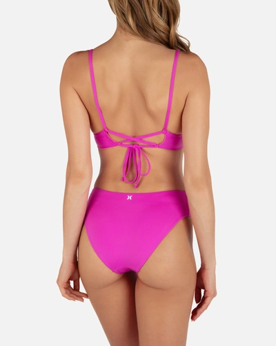 Shop Inmocean Women's Solid Reversible Full Bottom In Fuchsia,watermelon