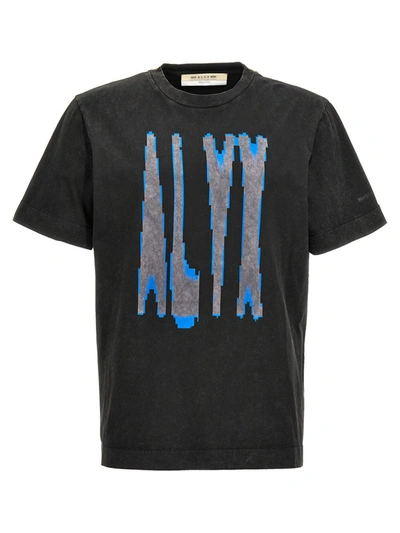 Shop Alyx 1017  9sm Logo Print T-shirt In Black