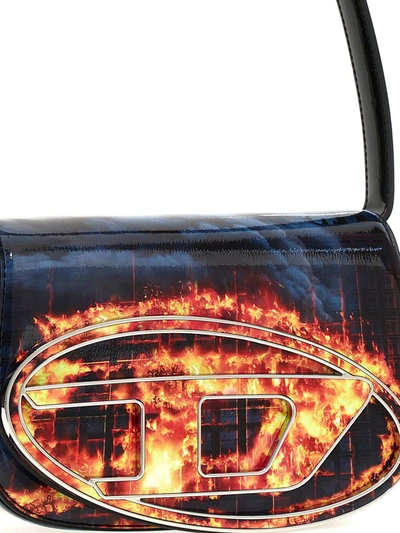 Shop Diesel '1dr' Shoulder Bag In Multicolor