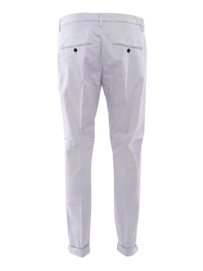 Shop Dondup Pant. Chino In Gray