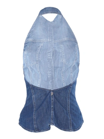 Dondup Denim Top In Blue
