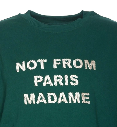 Shop Drôle De Monsieur Drole De Monsieur Sweaters In Green