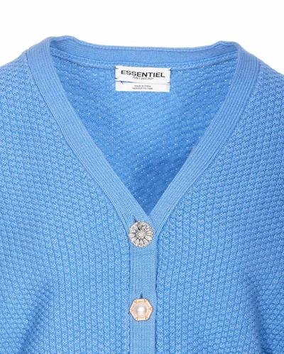 Shop Essentiel Antwerp Sweaters In Blue