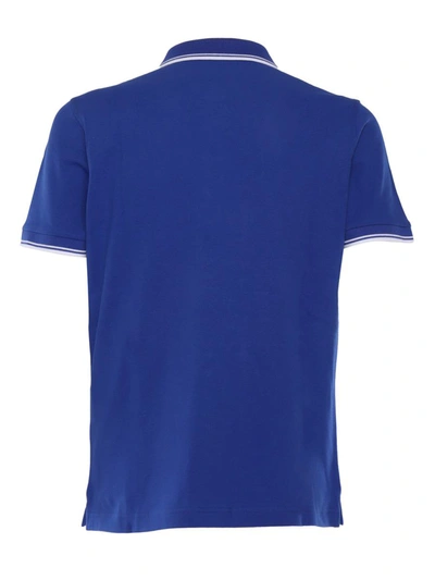 Fay Blue Polo In Blue