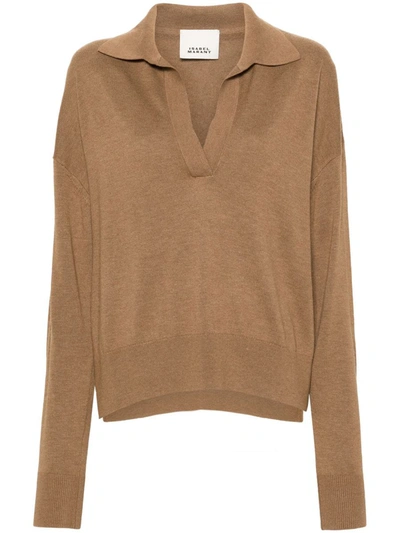 Shop Isabel Marant Étoile Sweater In Camel