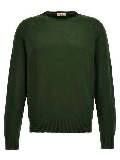 Ma'ry'ya Crew-neck Sweater In Green