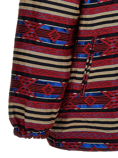 Needles Jacket Striped Pattern Side Pockets In Multicolor