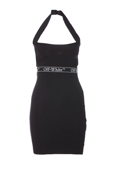 Shop Off-white Off White Dresses In Black