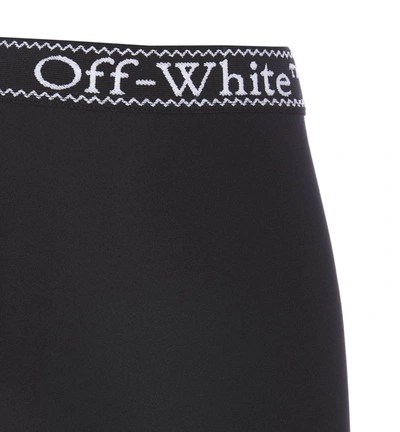 Shop Off-white Off White Shorts In Black