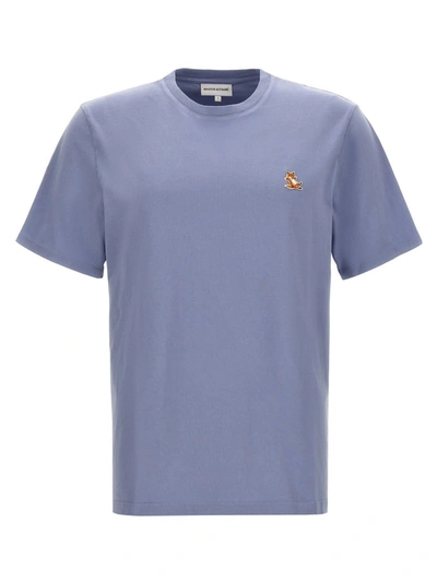 Shop Maison Kitsuné 'chillax Fox' T-shirt In Blue