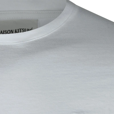 Shop Maison Kitsuné Maison Kitsune' T-shirts And Polos White