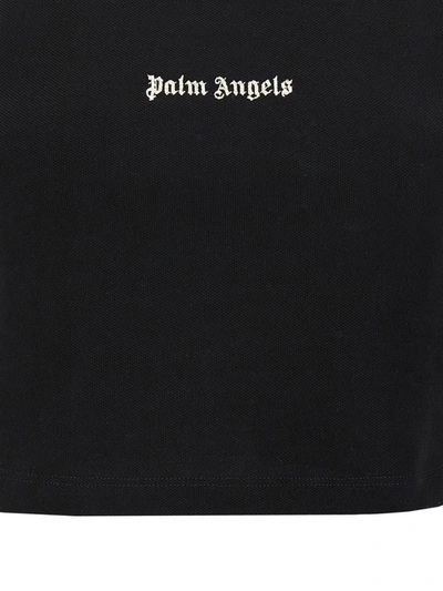 Shop Palm Angels 'classic Logo' Tank Top In White/black