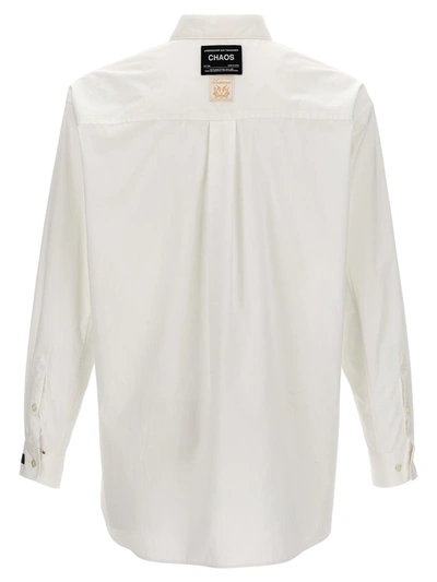 Shop Undercover 'chaos And Balance' Shirt In White