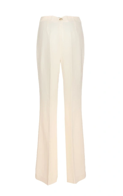 Shop Twinset Twin-set Trousers In White