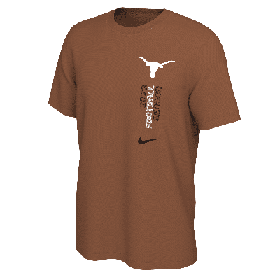 Shop Nike Texas Schedule  Men's College T-shirt In Orange