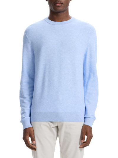 Shop Theory Men's Riland Crewneck Sweater In Skylight