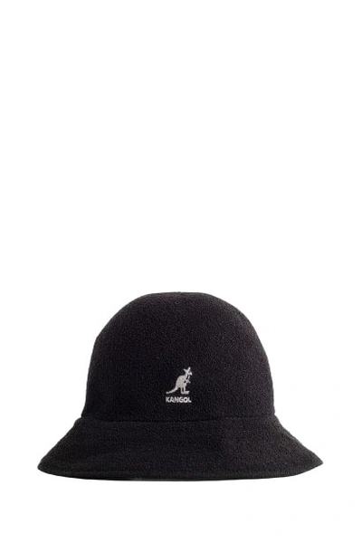 Shop Mastermind Japan Kangol Collaboration Flip It Bermud Bucket Hat In Black