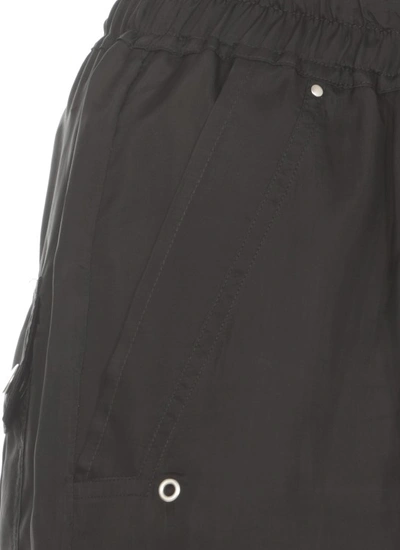 Shop Rick Owens Geth Belas Palazzo Trousers In Black
