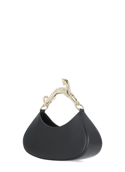 Shop Lanvin Black Leather Handbag