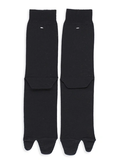 Shop Maison Margiela Taby Socks In Black