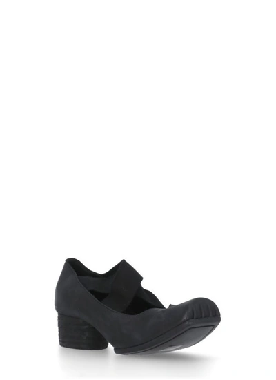 Shop Uma Wang Leather Heeled Shoes In Black