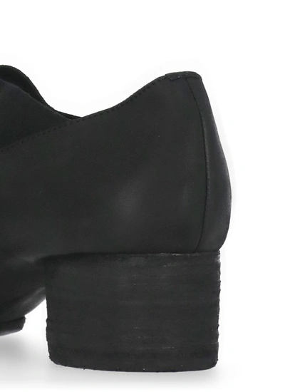 Shop Uma Wang Leather Heeled Shoes In Black