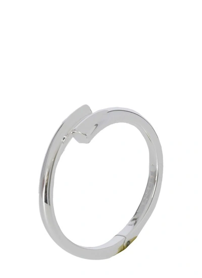 Shop Federica Tosi Tube Bracelet In Silver